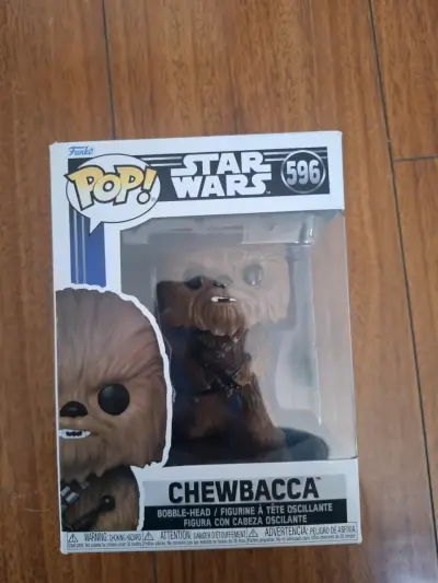 Figura Funko Pop Chewbacca Star Wars 596 - miniatura 1