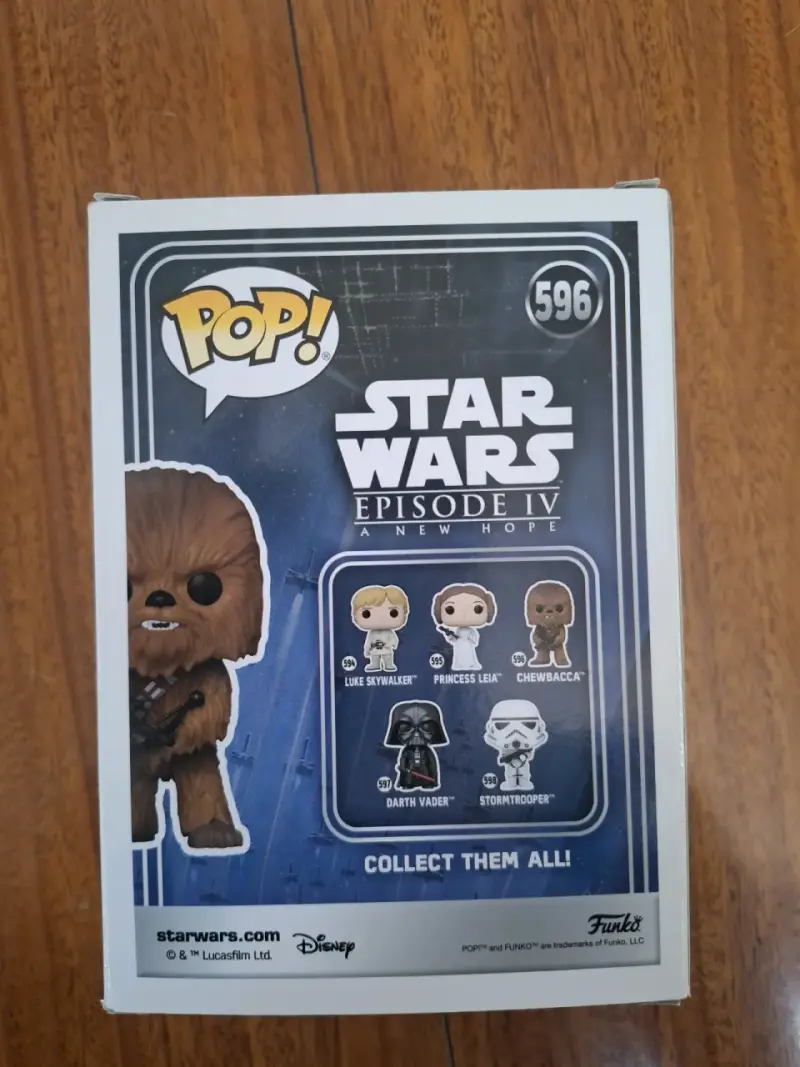 Figura Funko Pop Chewbacca Star Wars 596 - 3