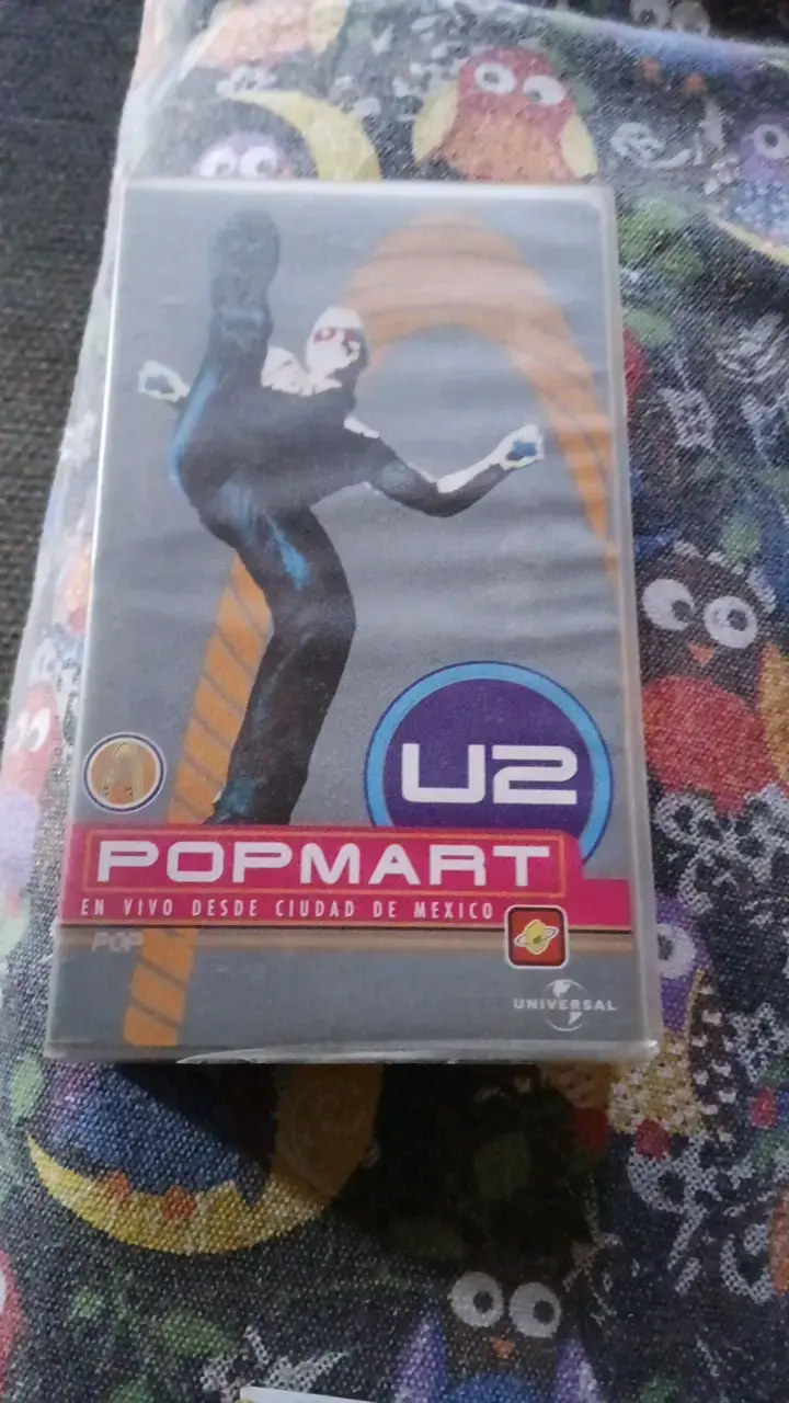 DVD U2 PopMart en Vivo Ciudad de México
