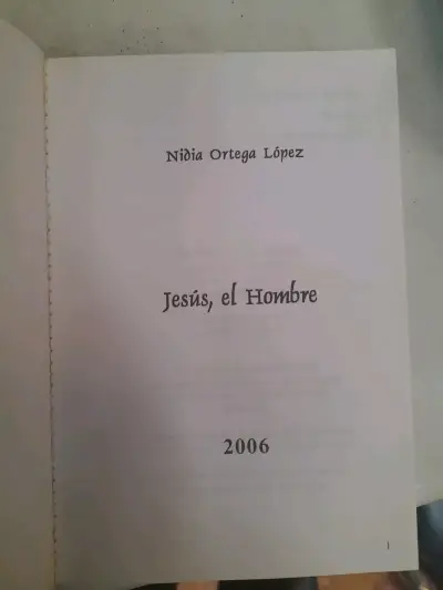 Libro Jesús, el Hombre de Nidia Ortega López - miniatura 2