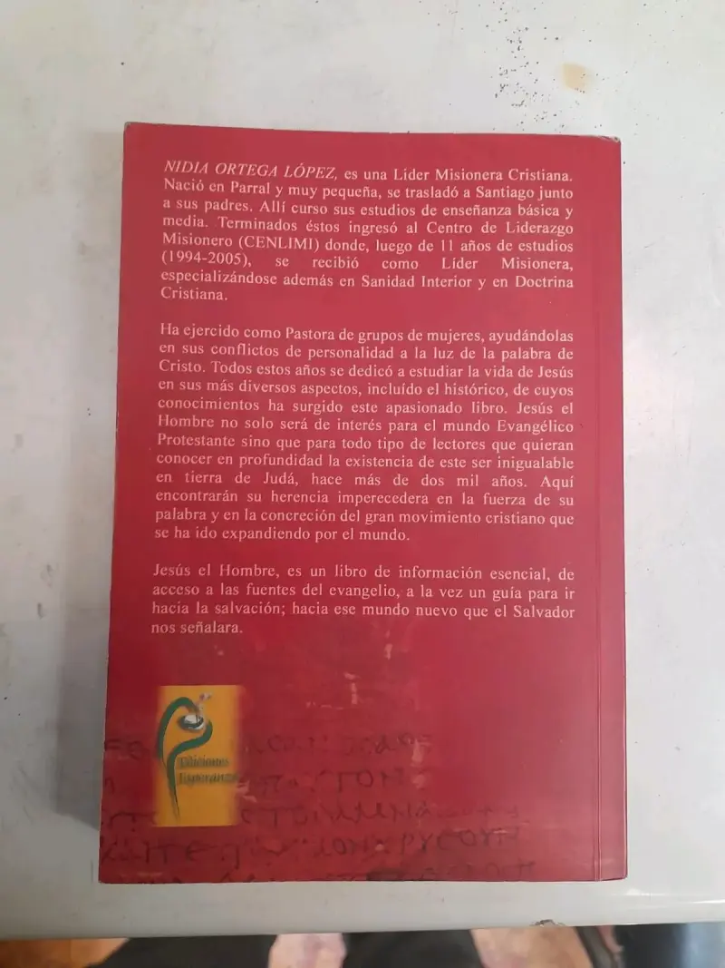 Libro Jesús, el Hombre de Nidia Ortega López - 3