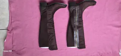Botas altas marrón con cierre lateral - miniatura 2