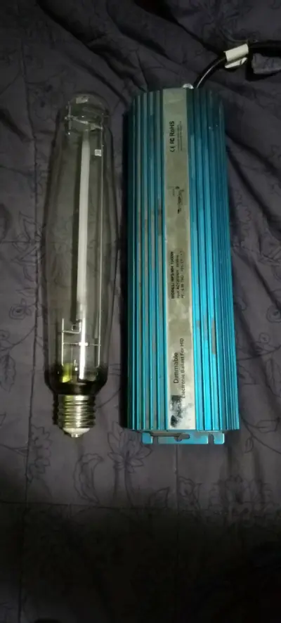 Kit de Balastro Electrónico y Lámpara HPS 1000W - miniatura 1