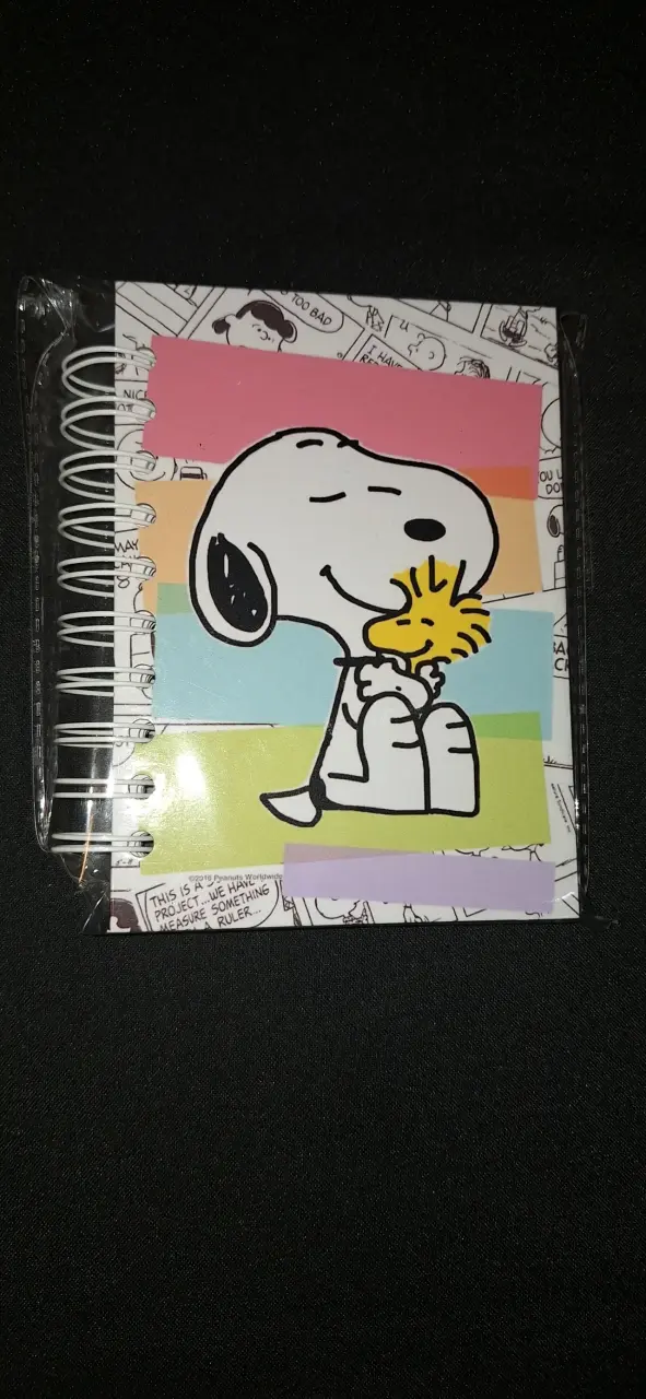 Libreta Espiral Peanuts Snoopy Multicolor