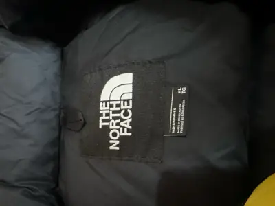 Chaqueta de plumas amarilla The North Face - miniatura 5