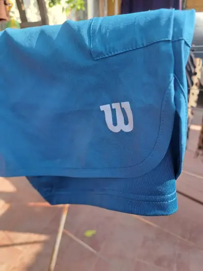Short deportivo azul Wilson para hombre - miniatura 2
