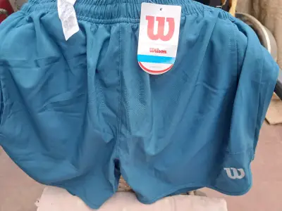 Short deportivo azul Wilson para hombre - miniatura 4