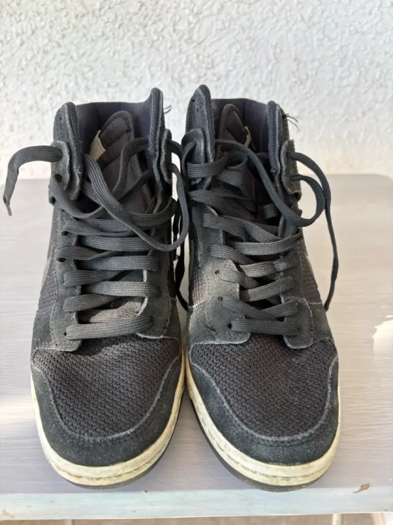 Zapatillas negras de caña alta Nike - 2