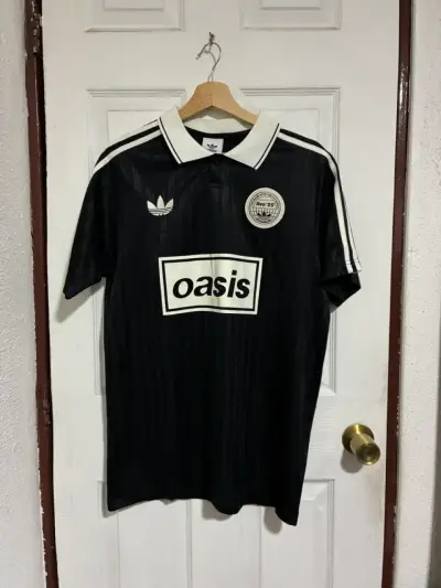 Camiseta Negra Adidas Oasis Live 25 Réplica L - miniatura 1