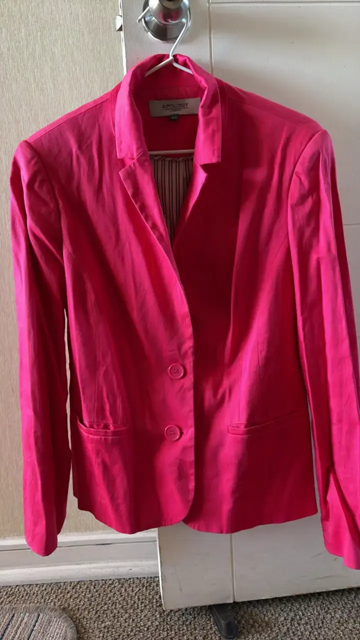 Blazer fucsia mujer Apology elegante