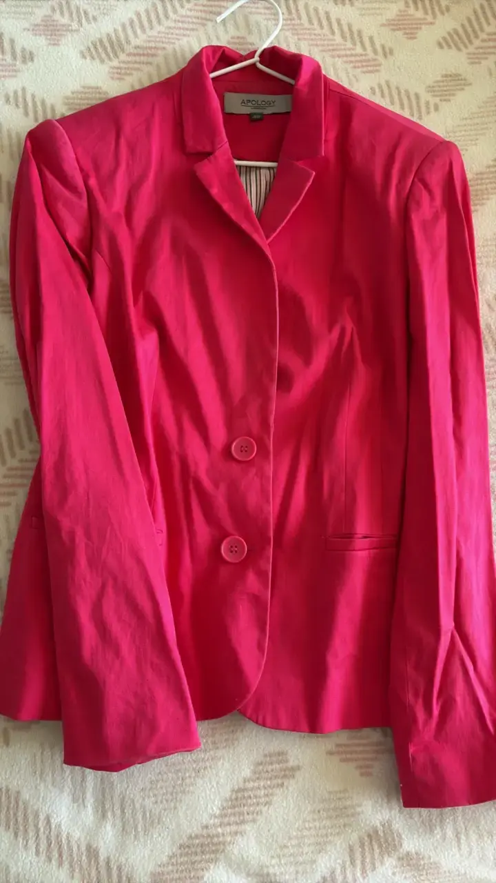 Blazer fucsia mujer Apology elegante - 3