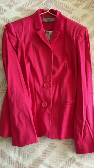 Blazer fucsia mujer Apology elegante - miniatura 3