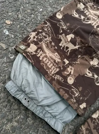 Pantalones de nieve estampados para hombre - miniatura 3