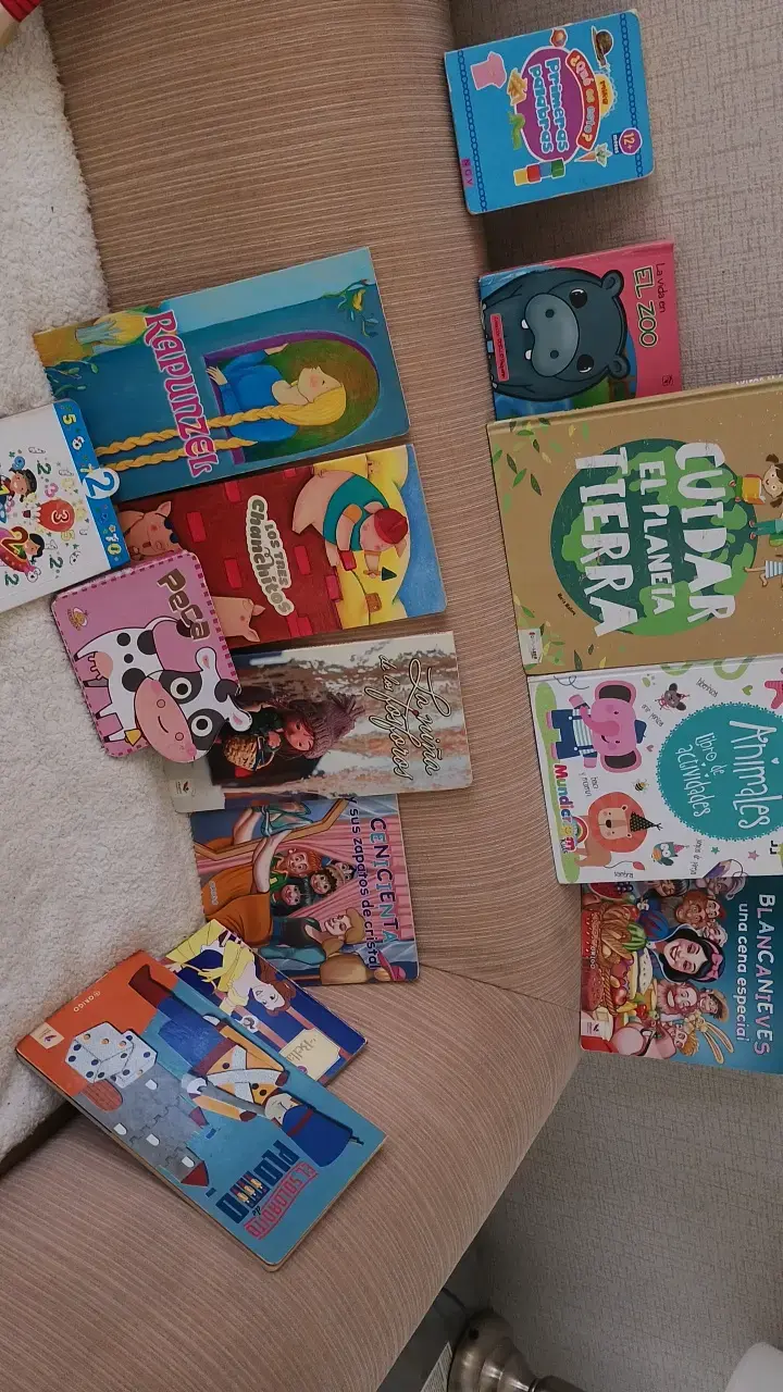 Lote de libros infantiles y juguetes variados - 1