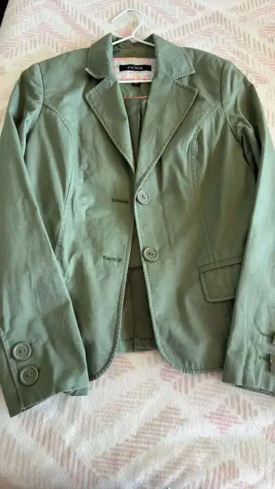Blazer verde oliva para mujer Index - miniatura 1
