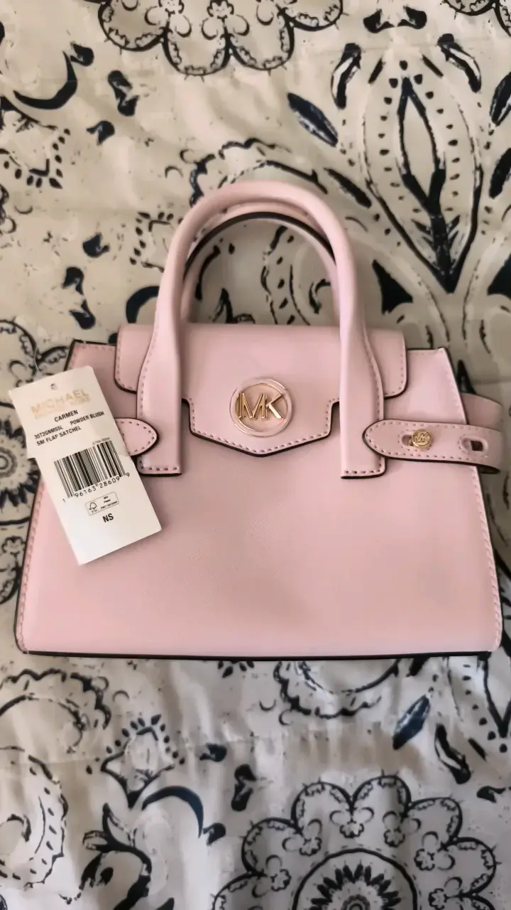 Cartera Michael Kors Carmen Rosa Pastel