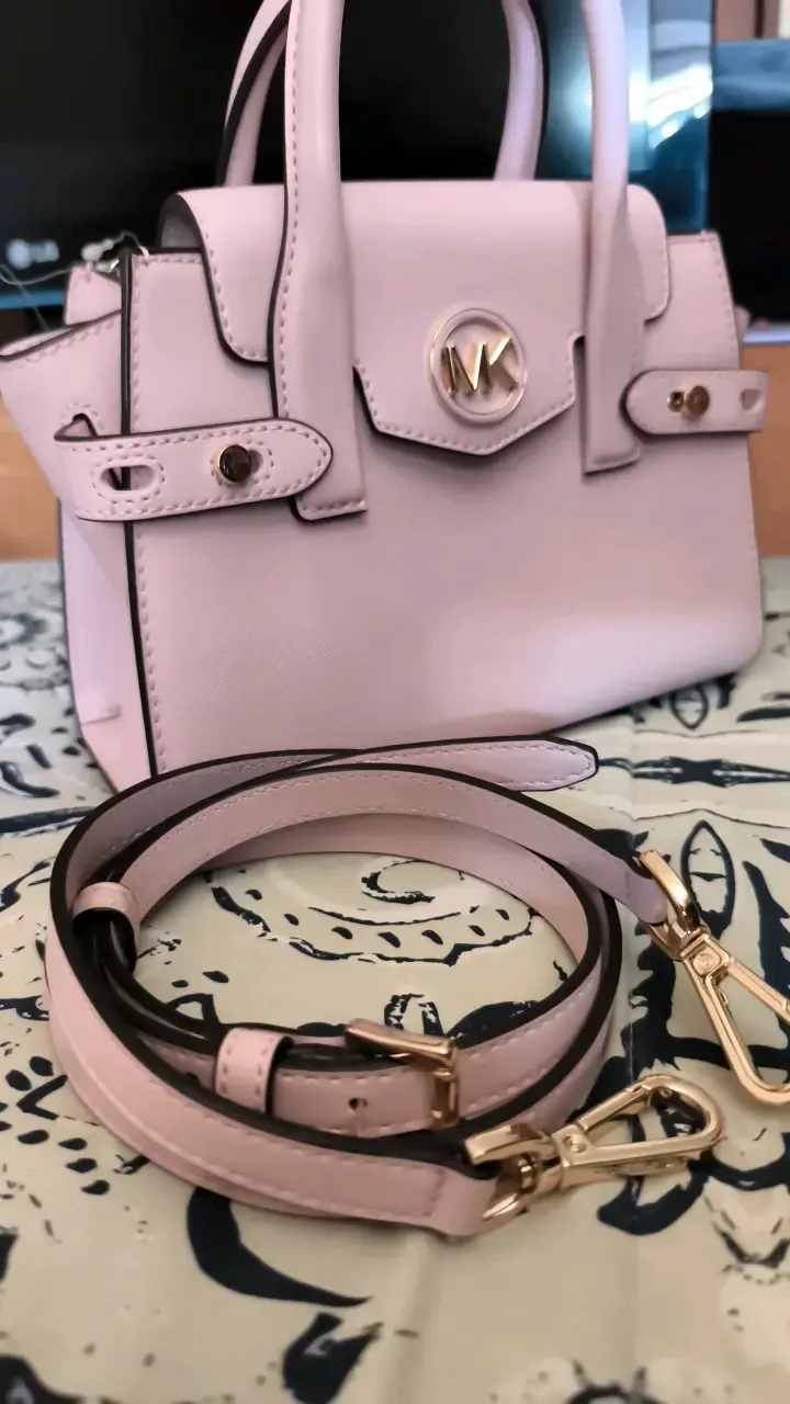 Cartera Michael Kors Carmen Rosa Pastel - 2