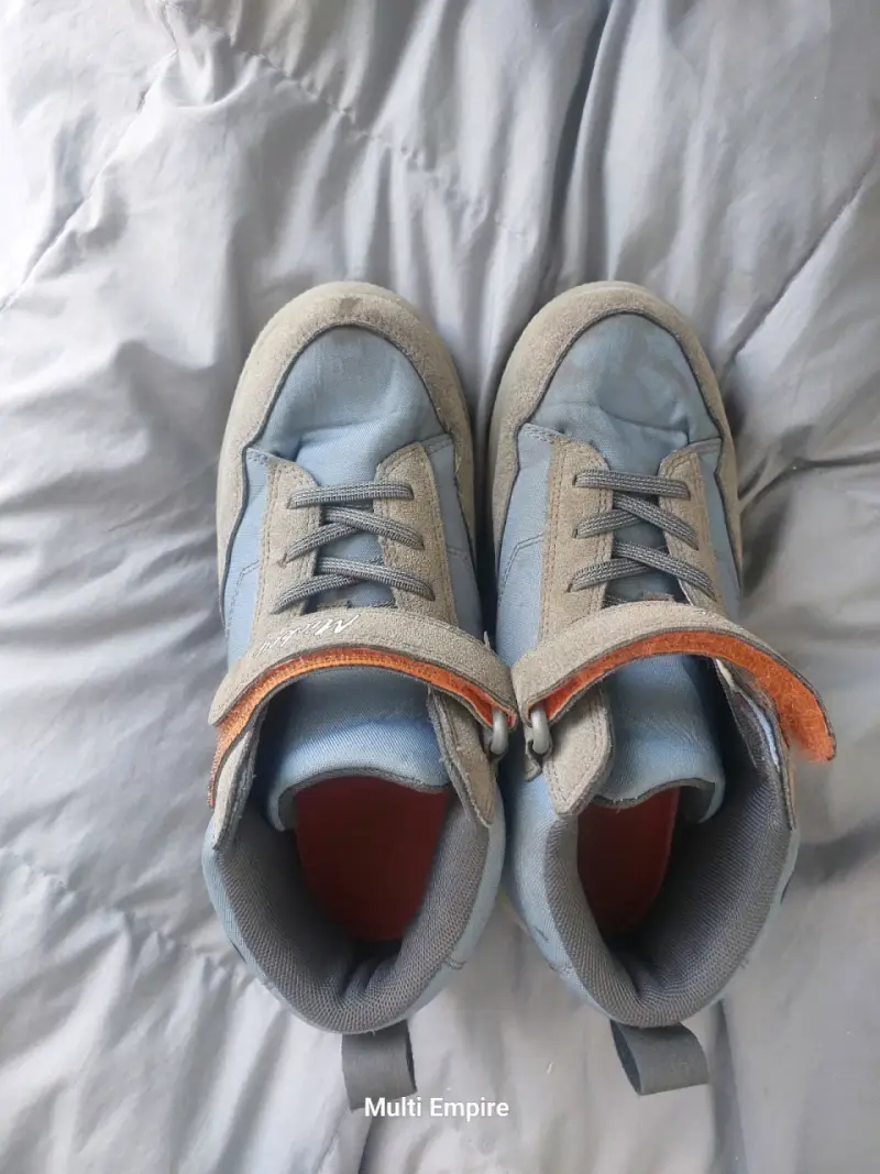 Zapatillas infantiles Mickey azul y gris - 2