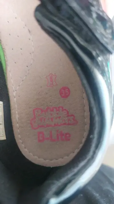Zapatos escolares negros Bubblegummers para niña - miniatura 3
