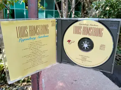 CD Louis Armstrong Legendary Satchmo Jazz - miniatura 2