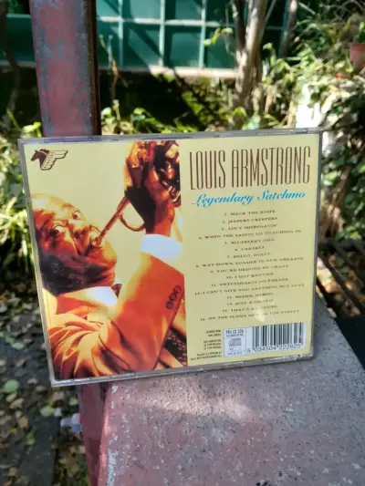 CD Louis Armstrong Legendary Satchmo Jazz - miniatura 3