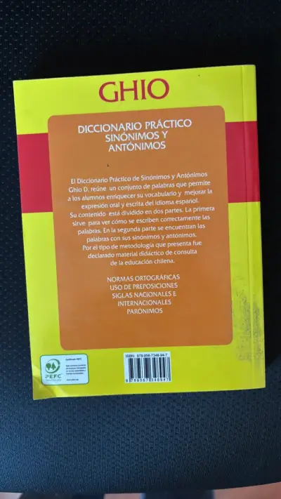 Diccionario Práctico de Sinónimos y Antónimos Ghio - miniatura 2
