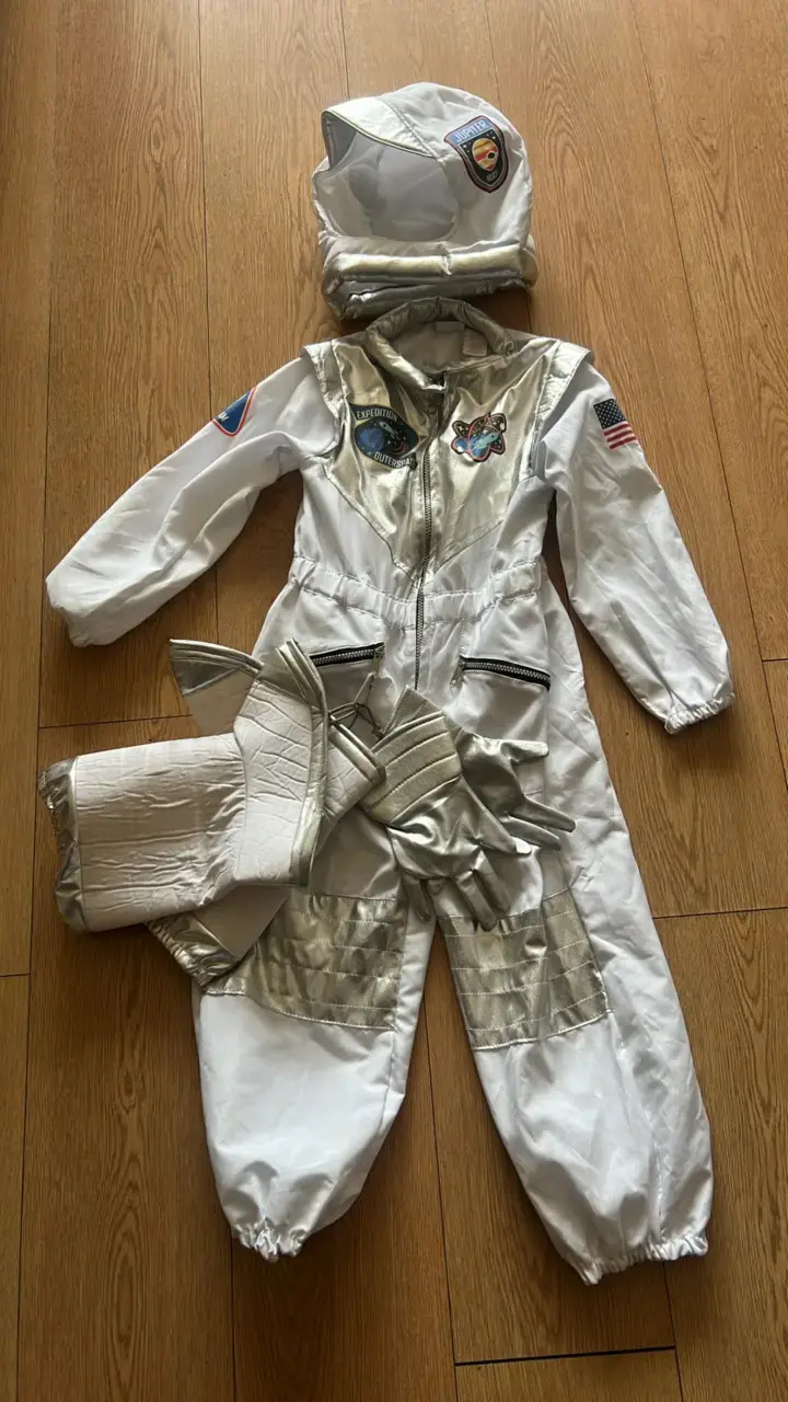 Disfraz de astronauta para niños con accesorios - 1