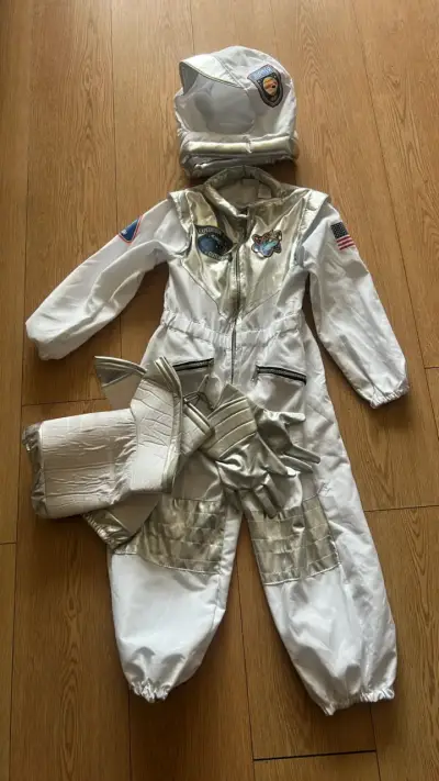 Disfraz de astronauta para niños con accesorios - miniatura 1