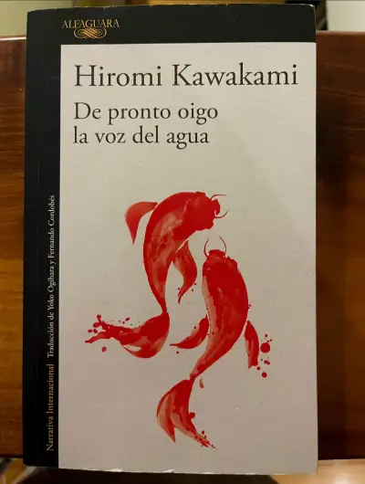 Libro 'De pronto oigo la voz del agua' de Hiromi Kawakami - miniatura 2