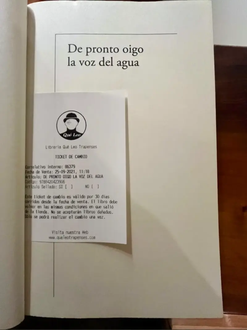 Libro 'De pronto oigo la voz del agua' de Hiromi Kawakami - 4