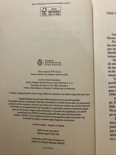 Libro 'De pronto oigo la voz del agua' de Hiromi Kawakami - miniatura 5