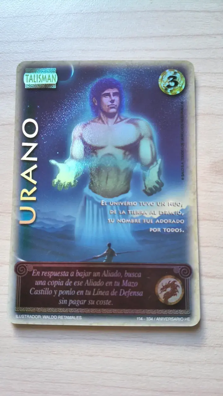 Talisman Urano edición aniversario MyL