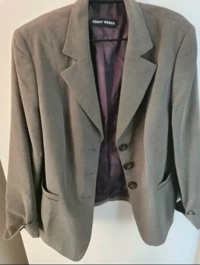 Blazer gris Gerry Weber para mujer - miniatura 1