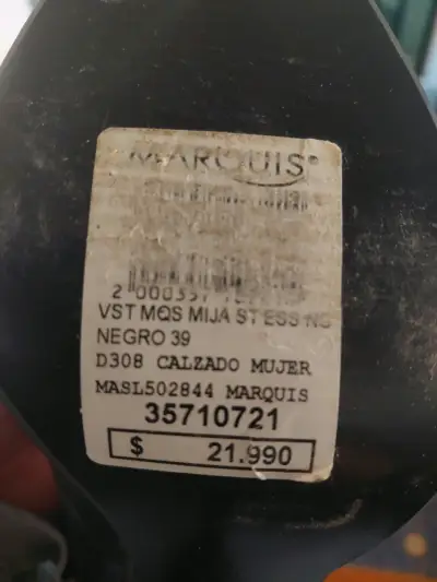 Zapatos de cuero negro Marquis para mujer - miniatura 3