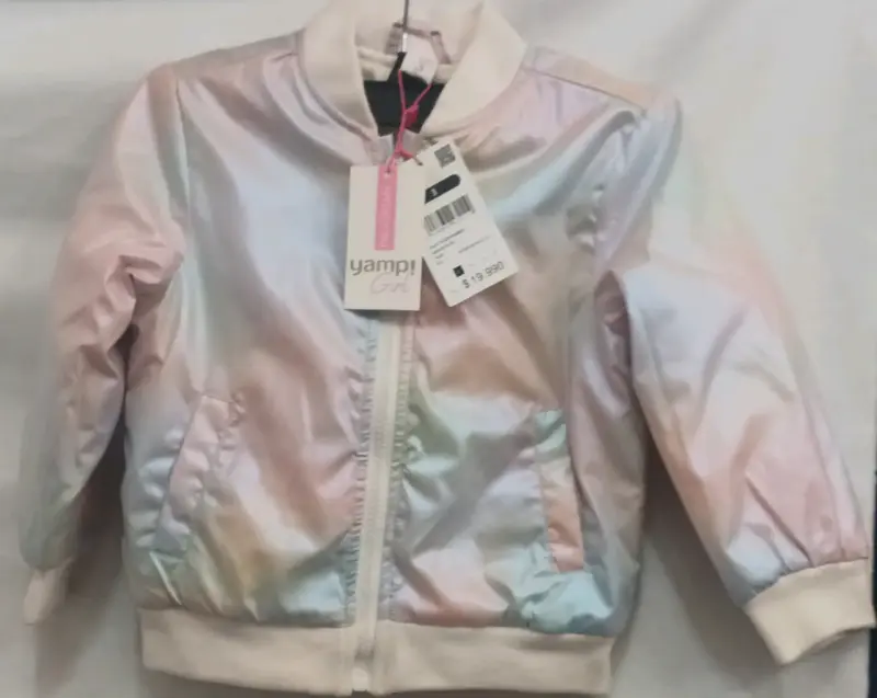 Chaqueta bomber infantil Yamp multicolor