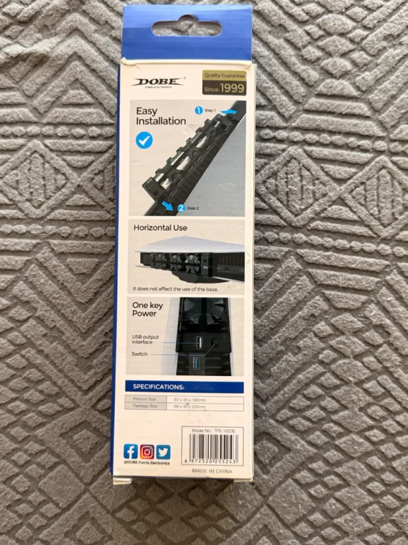 Ventilador de Enfriamiento para PS5 - 2