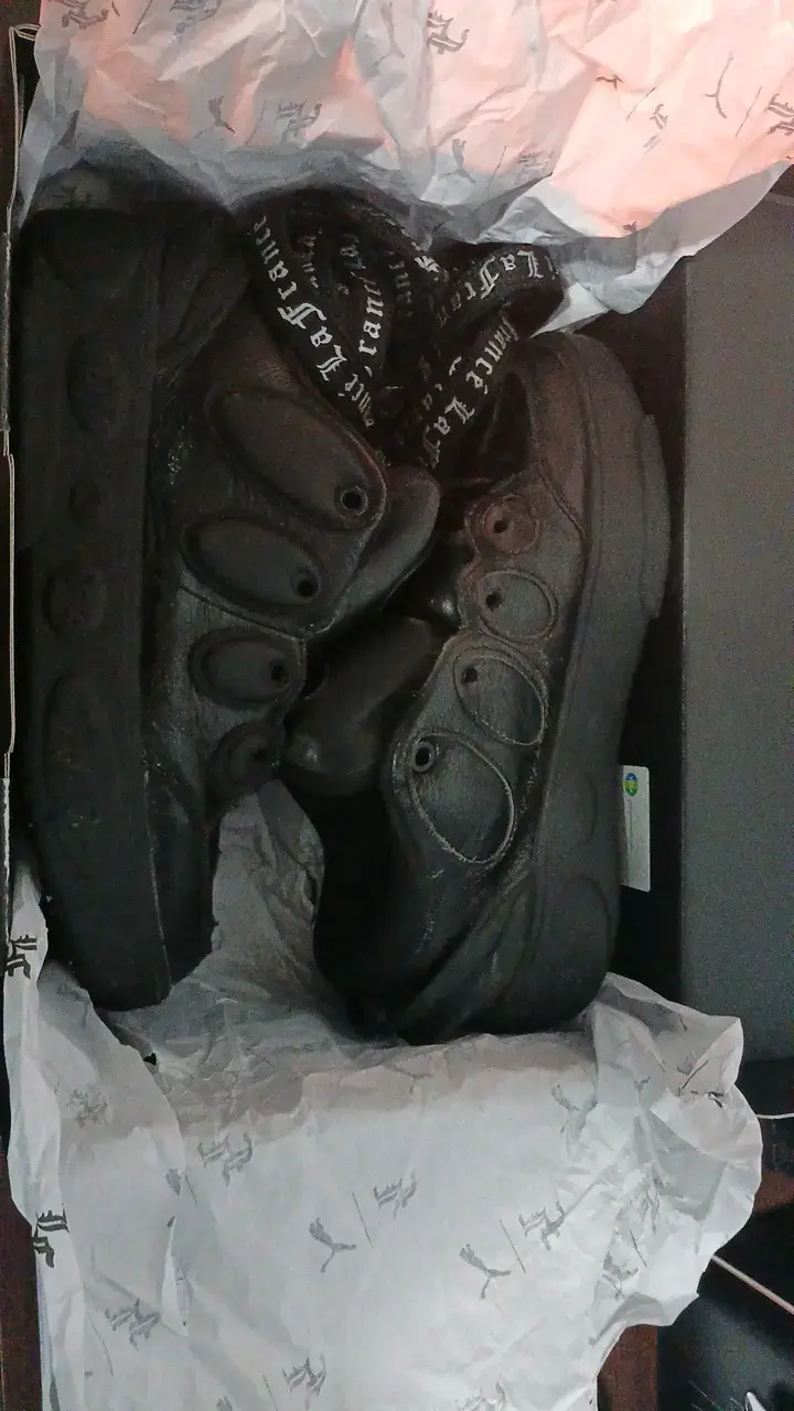 Zapatillas negras Puma La Francé - 3