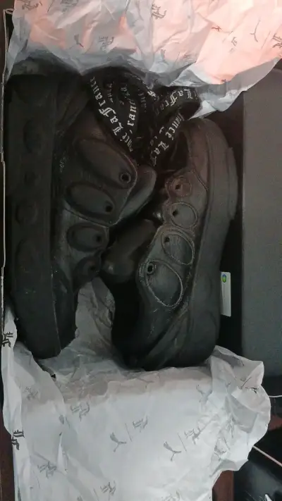 Zapatillas negras Puma La Francé - miniatura 3