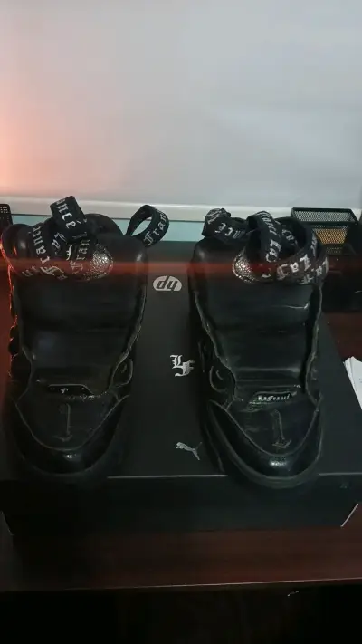 Zapatillas negras Puma La Francé - miniatura 4