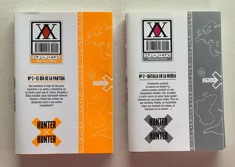 Set Mangas  Hunter x Hunter Tomos 1 y 2 - 2