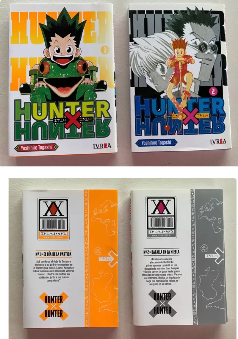 Set Mangas  Hunter x Hunter Tomos 1 y 2 - 3