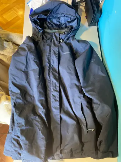 Chaqueta azul con capucha Latitude dama - miniatura 1