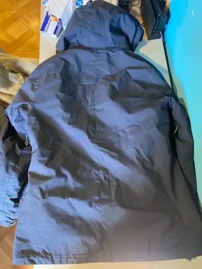 Chaqueta azul con capucha Latitude dama - miniatura 2