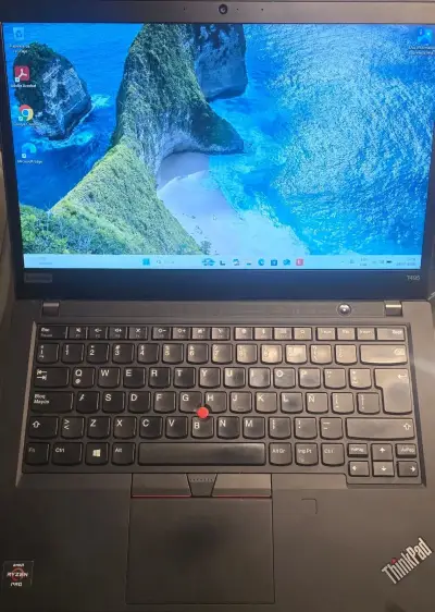 Laptop Lenovo ThinkPad T495 con AMD Ryzen - miniatura 3