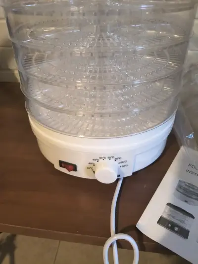 Deshidratador de Alimentos Eléctrico Blanco - miniatura 1
