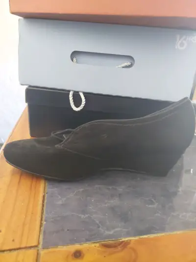 Zapatos de gamuza negros Esprit para mujer - miniatura 2