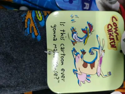 Calcetines Cow and Chicken Cartoon Network - miniatura 3