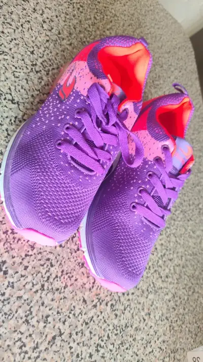 Zapatillas deportivas moradas para mujer - miniatura 1