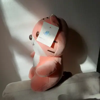 Peluche de tigre rosado suave y tierno - miniatura 2
