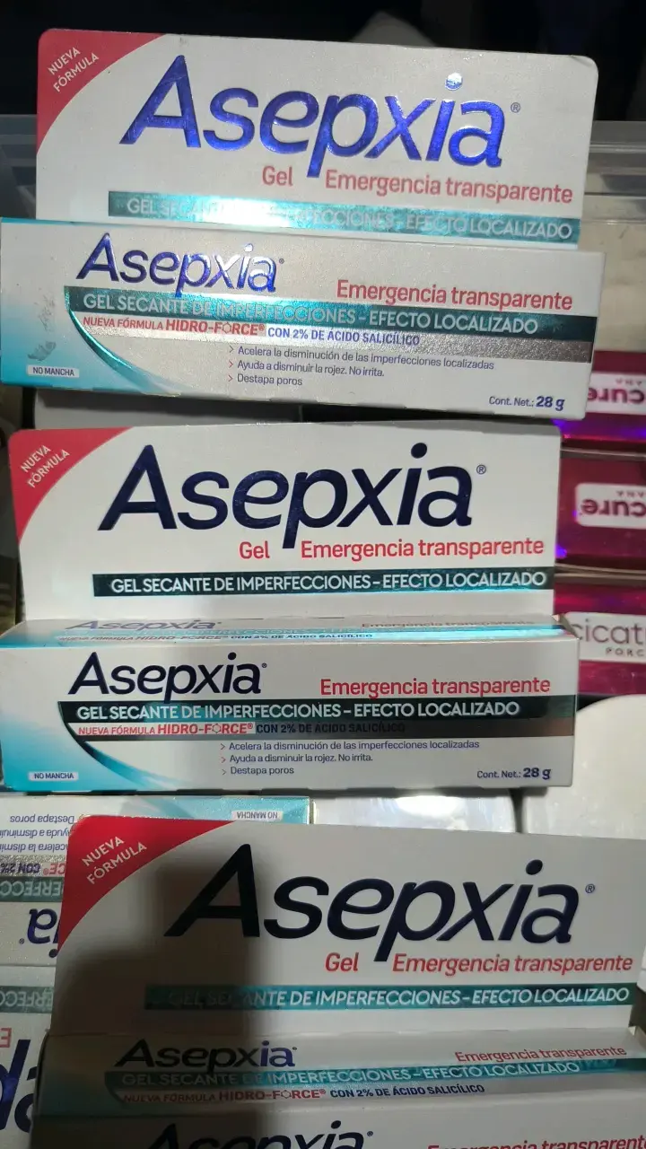 Gel Asepxia Emergencia Transparente 28g